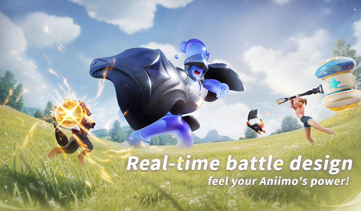 Aniimo Game Train and Battle